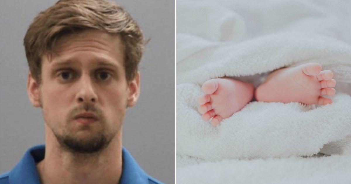 week old baby child abuse father arrested maryland