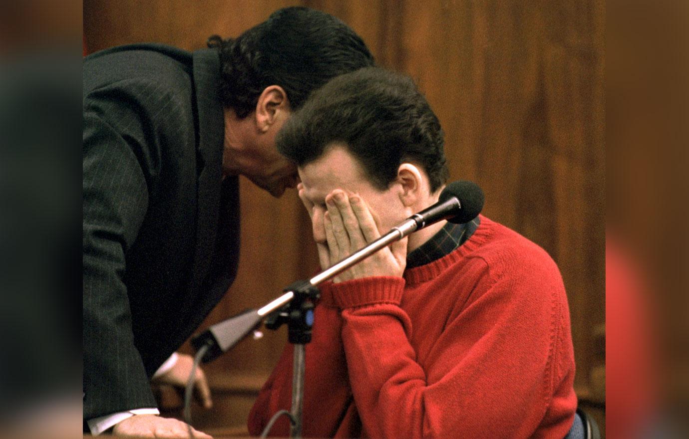 Court 1996 Menendez Brothers Lyle and Erik