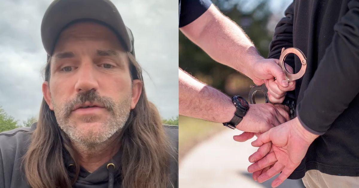 Silas H. Shelton, Representational image of an arrest