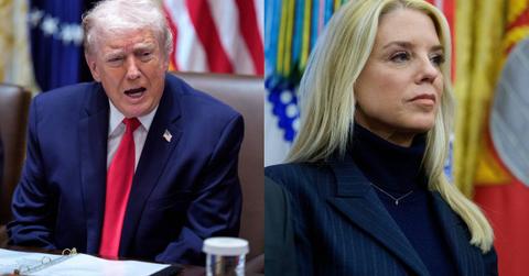 Donald Trump and Pam Bondi