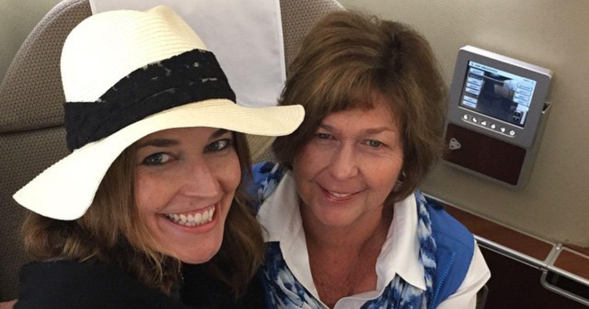 Savannah Guthrie and mother Nancy Guthrie.