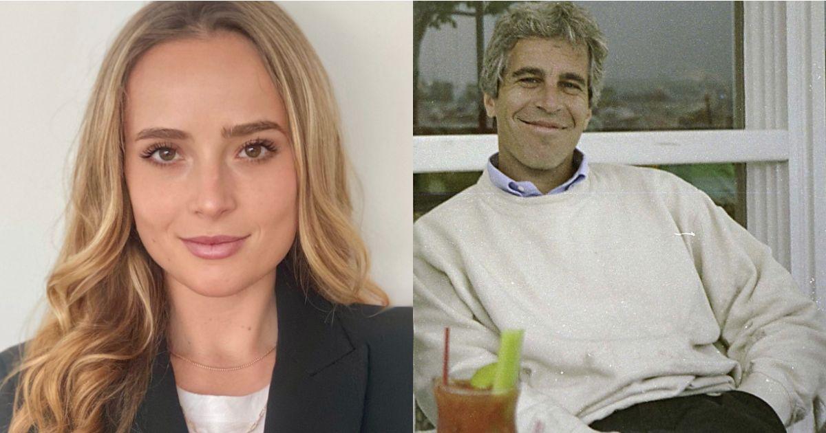 Celina Dublin and Jeffrey Epstein.