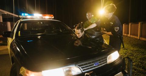 A representational image of an arrest