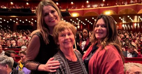 Nancy Guthrie with her daughters Savannah and Annie.