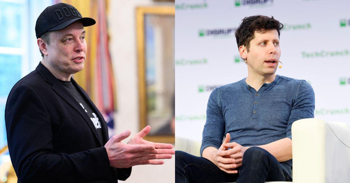 Elon Musk and Sam Altman 