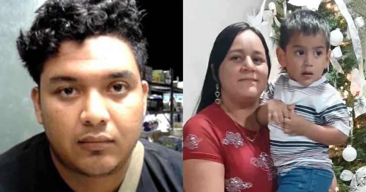 Samuel Antonio Maldonado-Erazo.and Wendy Esther Hernandez Reyes with Orlin Hernandez Reyes