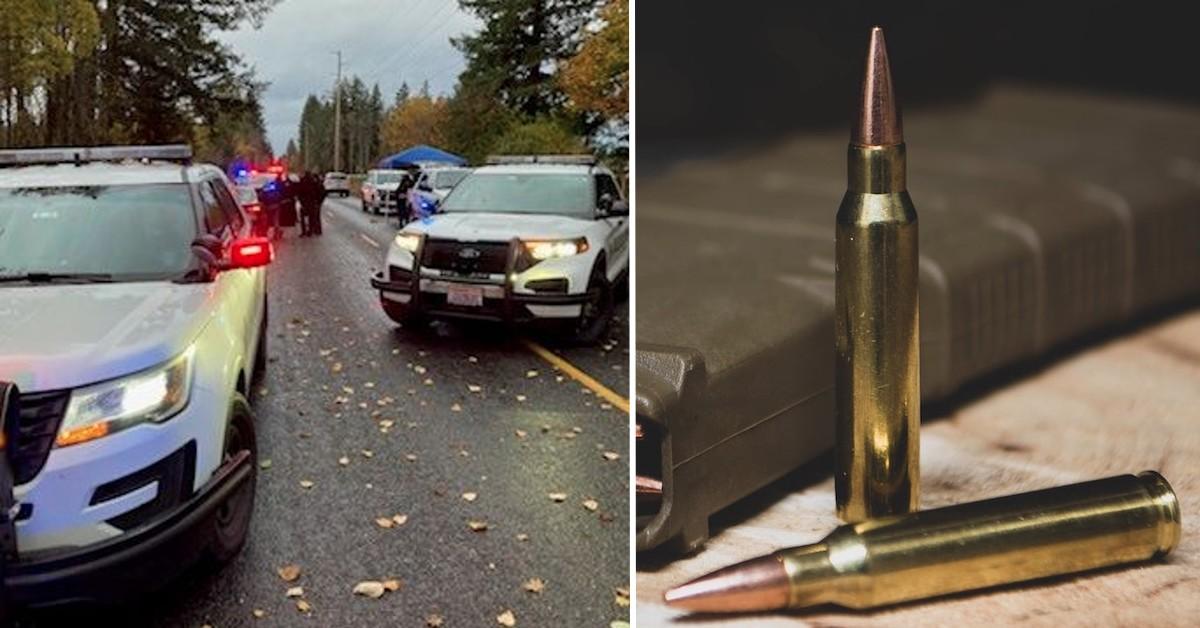 argument leads to shooting man dead shutting down highway in washington