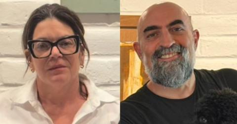 Annie Guthrie and Tommaso Cioni