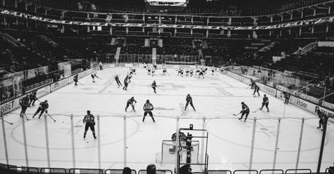 Rhode Island Ice Hockey Shooting.