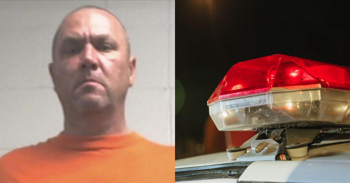 Dustin D. Manns, 44, has been charged with first-degree murder.