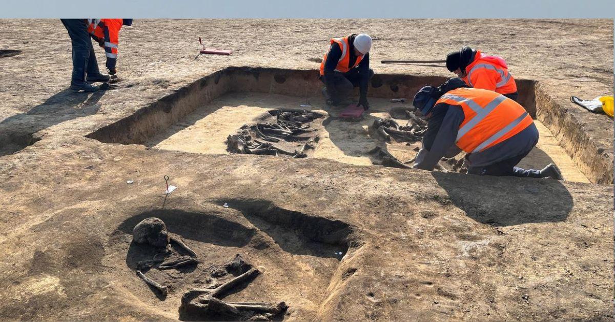 6,000-Year-Old Burial Landscape, Graves, Discovered in Germany