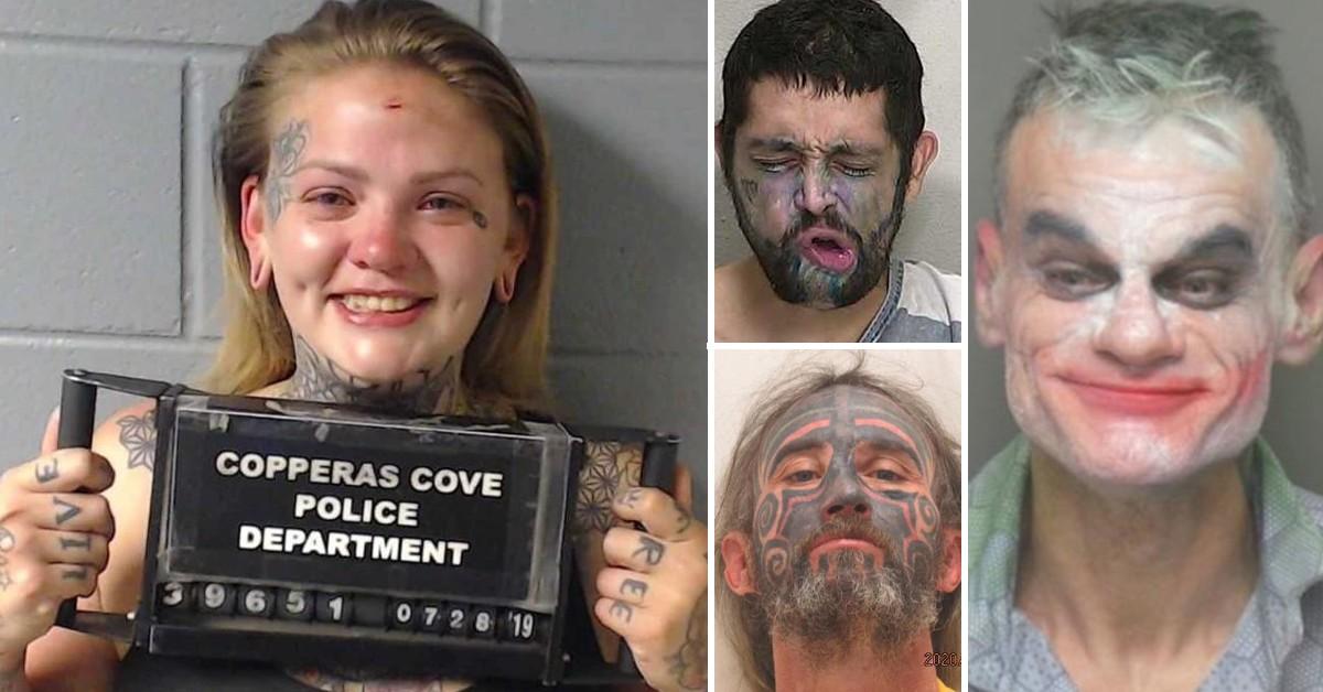 craziest mugshots