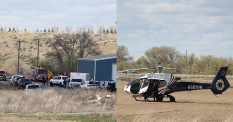 The alleged suspect was killed at the scene.