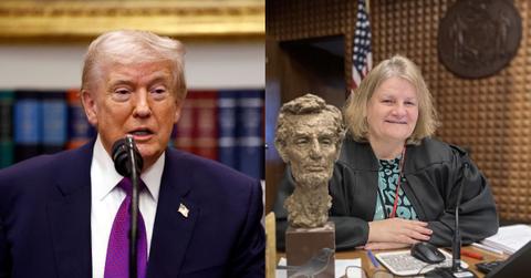 Donald Trump and Hannah Dugan