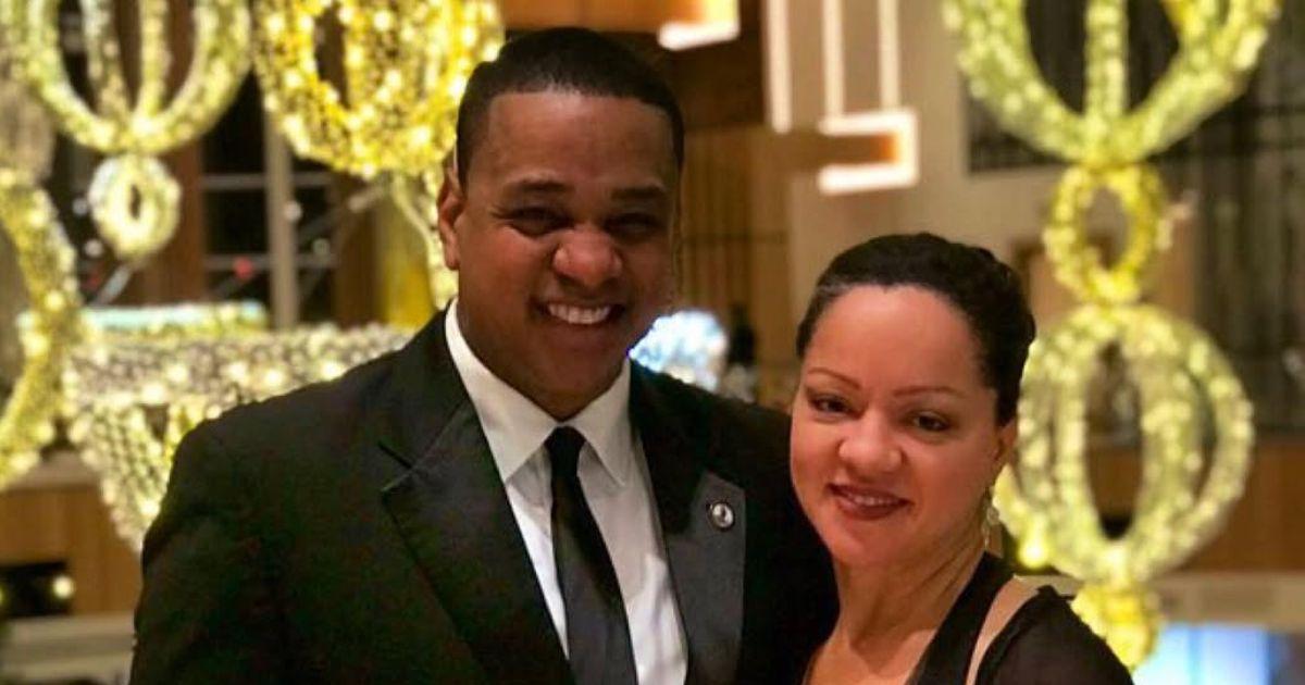Justin Fairfax and his wife Cerina Fairfax