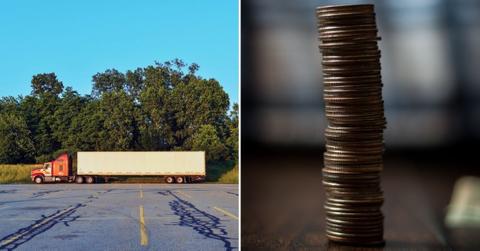dimes stolen unsecured truck philadelphia walmart