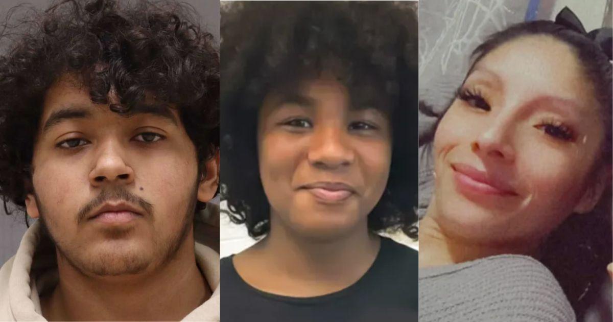Suspect Rafael Martinez-Lopez, Jeremiah Cueves-Griffin, Savanah Villarreal 