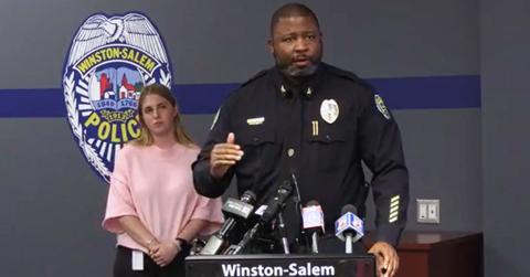 Winston-Salem Police Department press briefing.