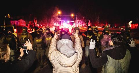 Image of ICE agents during Minneapolis 'Operation Metro Surge'