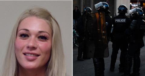 woman arrested shooting police standoff nevada brothel