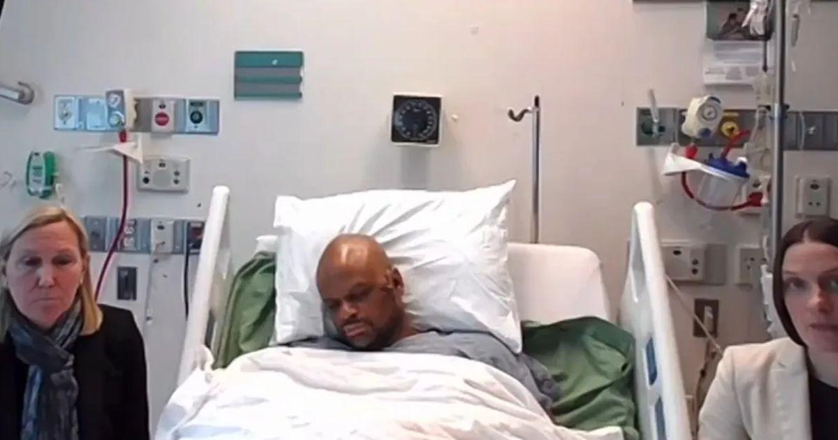 Tyler Brown in hospital