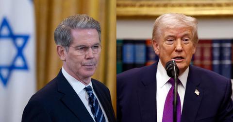 Pete Hegseth and Donald Trump