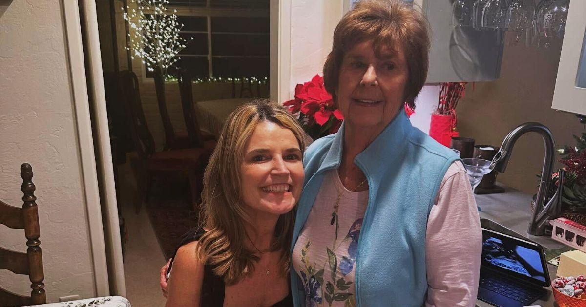 Nancy Guthrie with Savannah Guthrie