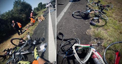 teen driver runs down cyclists with truck now faces felony charges