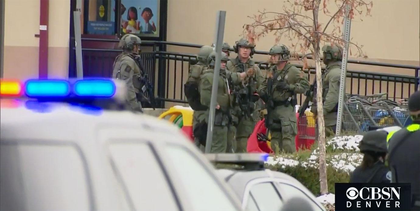 cbsn denver colorado shooting grocery suspect dead audio