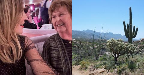 Savannah Guthrie with her mother Nancy Guthrie at a public event.