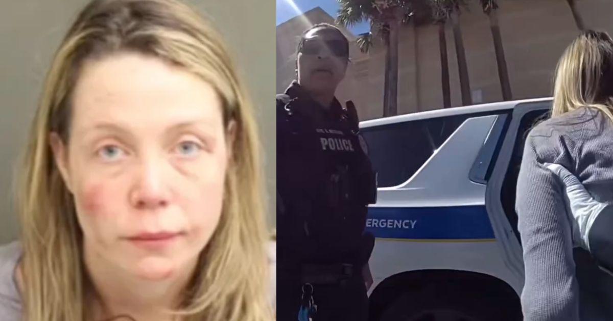 Mandolyn Shaffer-Brockwell was arrested for attacking a pregnant driver.