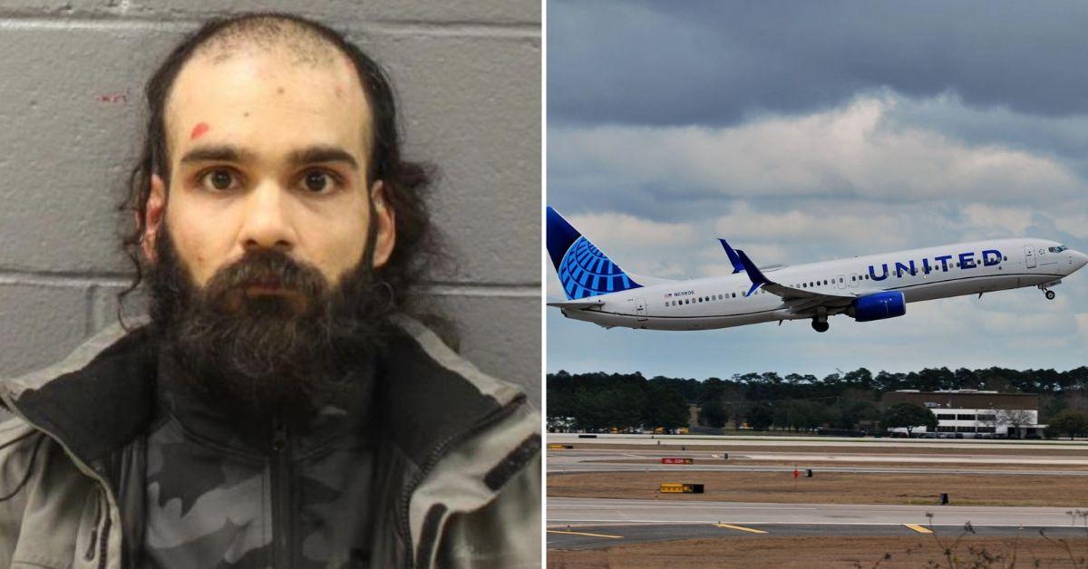 man open door stab flight attendant boston