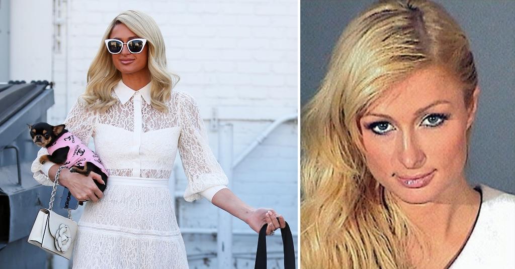 The story of Paris Hilton's police mugshot and arrests