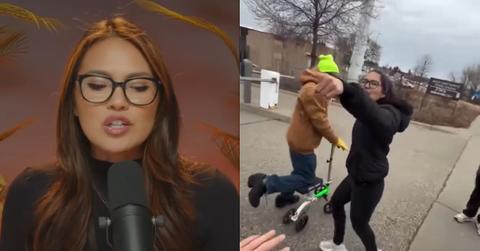 Savanah Hernandez was attacked while covering an anti-ICE protest.