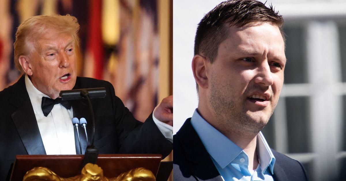 Donald Trump and Mute B. Egede