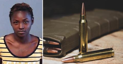 atlanta man shot to death in head year old woman charged with murder