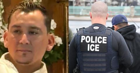 Carlos Ivan Mendoza Hernandez, Representational image of an ICE agent