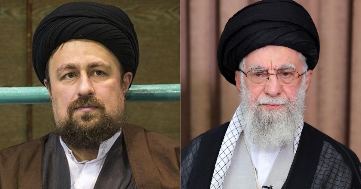 Hassan Khomeini and Ali Khamenei