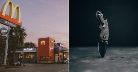 west virginia man mcdonalds threatened worker