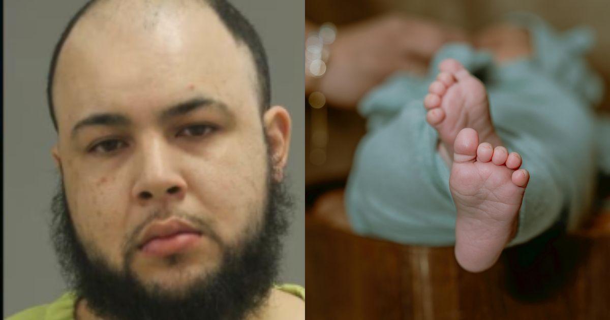 Man charged with murder after his infant son died of blunt force trauma