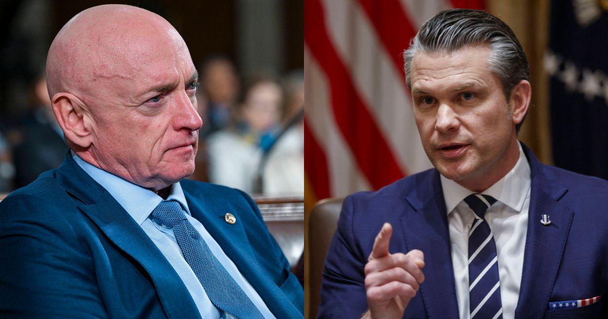 Mark Kelly, Pete Hegseth