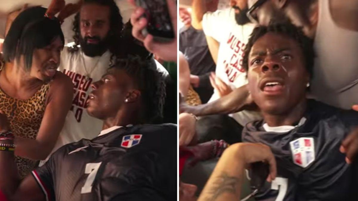 Fan Catches IShowSpeed Off Guard With Surprise Kiss During Tour