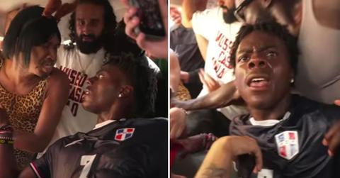 Fan Catches IShowSpeed Off Guard With Surprise Kiss During Tour