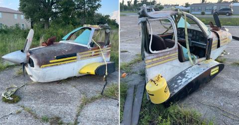Florida Police Probe Mysterious Dumping of Half a Plane in Vacant Lot