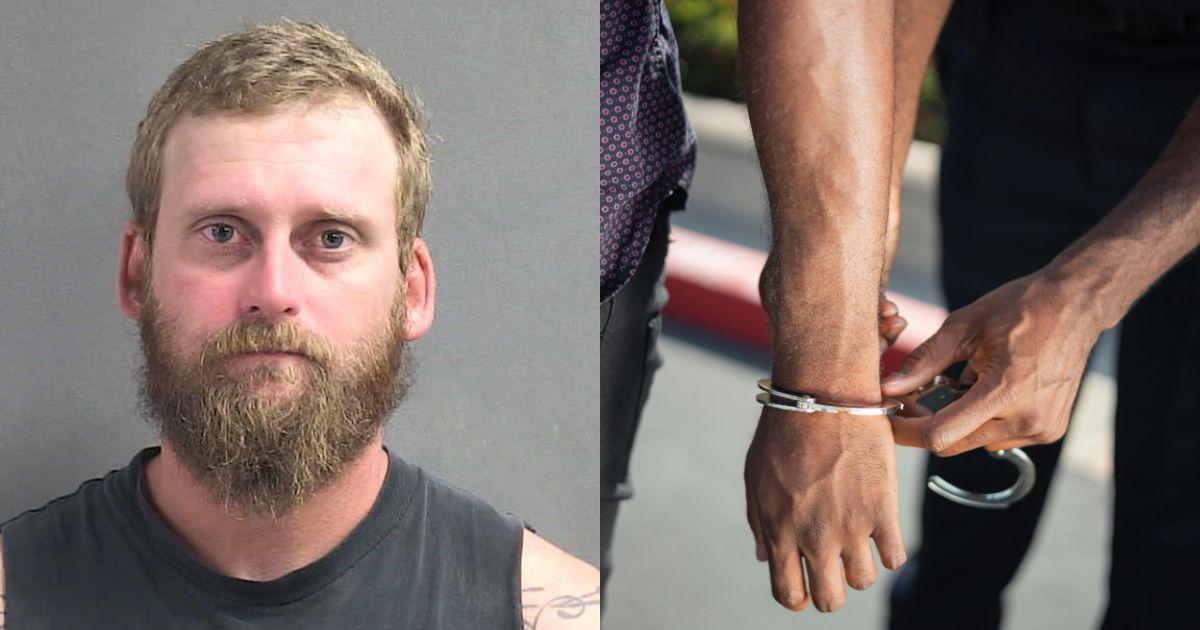 Booking photo of a man identified as Anthony Lamar Hester, who has been charged with aggravated child abuse.