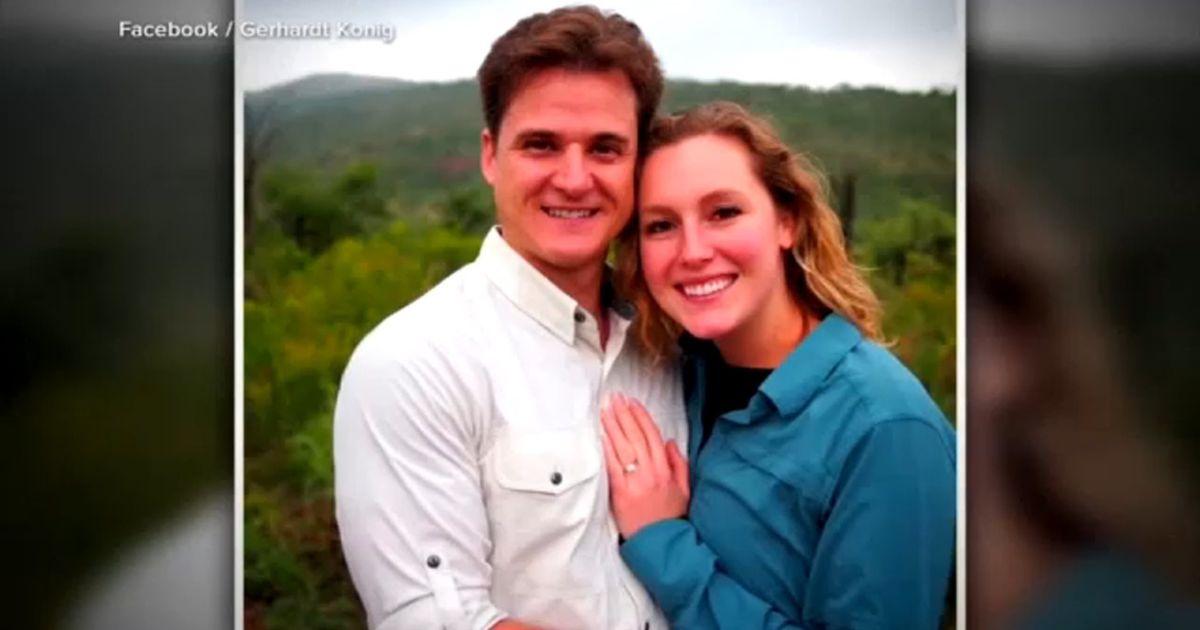 Gerhardt and Arielle Konig pictured together as his attempted murder trial in Hawaii approaches closing arguments.