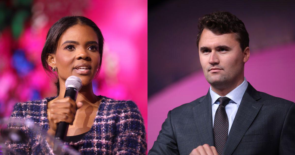 Candace Owens and Charlie Kirk