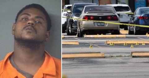 man shoots three during altercation kills one injures two including year old child