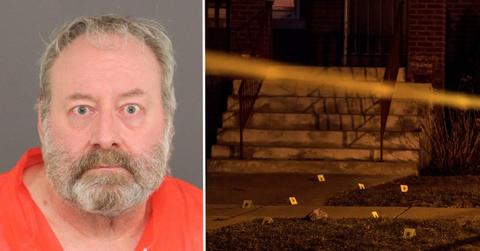 victim found stabbed to death outside home suspect arrested after standoff with police