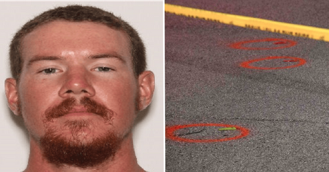 florida man shoots at police gets shot in leg